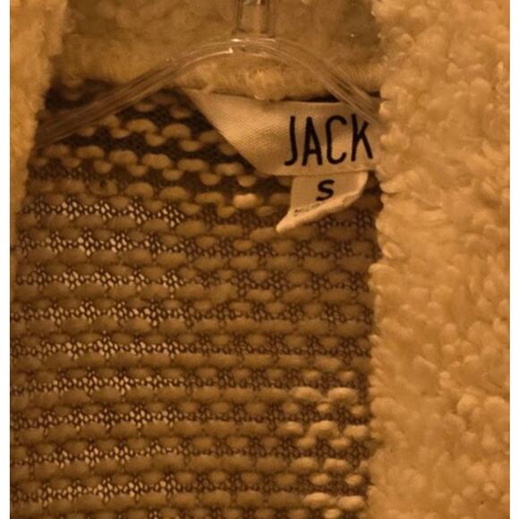 Jack by BB Dakota Faux Shearling Open Front Cardigan – Size Small - Picture 4 of 4